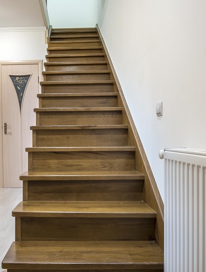 Escaleras de madera
